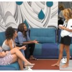 Raffaella Fico e Jo Squillo litigano